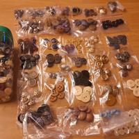 Lotto stock bottoni vintage