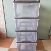 Cassettiera in plastica