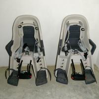  2 seggiolini bici anteriori