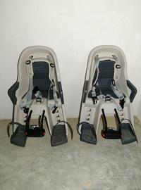  2 seggiolini bici anteriori