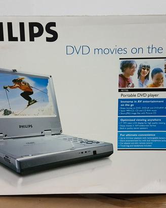 Philips PET702 DVD Player Portatile Schermo 7"