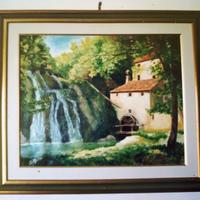 Quadro dipinto a mano olio su tela