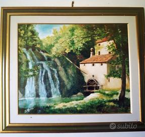 Quadro dipinto a mano olio su tela