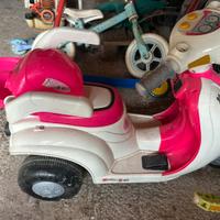 Vespa+biciclette 3-6 anni-monopattini