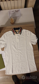 Polo gucci clearance bianca