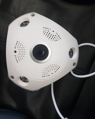 Telecamera sorveglianza panoramica fisheye 360°