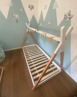 Letto montessoriano 90x200 cm