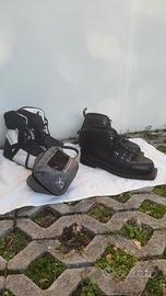 scarponi in pelle per sci telemark n°piede 42