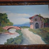 Dipinto Anselmo Lorenzini anno 1946