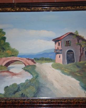 Dipinto Anselmo Lorenzini anno 1946
