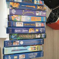 10 VHS cartoni animati Walt disney 
