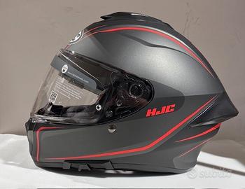 HJC CASCO C71 QUEZ MC1SF GRIGIO/NERO/ROSSO