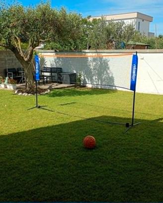 rete da badminton, volleyball, football tennis, re
