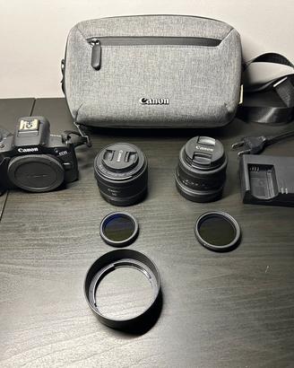 Eos r100 • 18-45mm • 50mm • Tracolla
