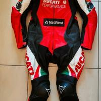 TUTA PELLE DAINESE CARL FOGARTY FOGGY DUCATI 916