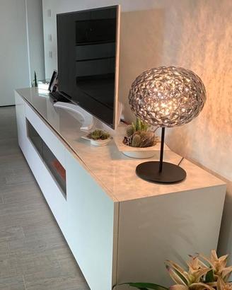 Credenza Diotti Start-Laccato Lucido vano a giorno