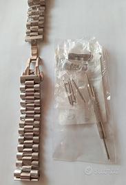 Bracciale President in acciaio 316L da 20mm