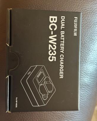 Caricabatterie Doppio Originale Fujifilm BC-W235