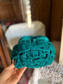 cappello vintage verde