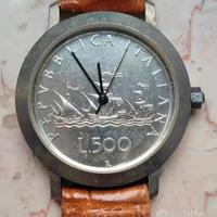 Orologio Da Polso 500 Lire Caravelle 