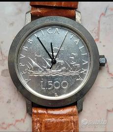 Orologio Da Polso 500 Lire Caravelle 