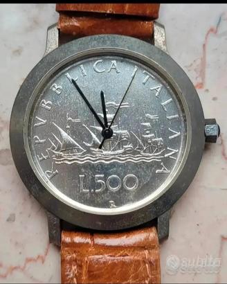 Orologio Da Polso 500 Lire Caravelle 