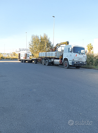 Iveco 190-42 con gru radiovomando