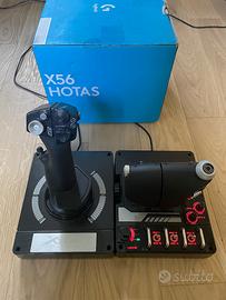 Logitech x56 hotas simulatore di volo