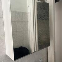 Specchio bagno armadietto