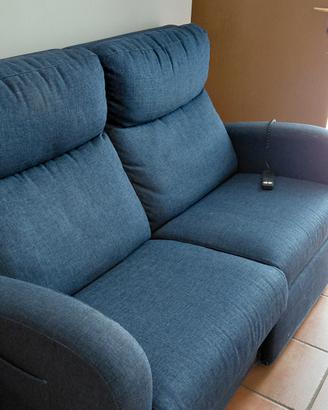 divano 2 posti con relax  eletrrico