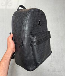 Jordan monogram backpack- Zaino Jordan in pelle