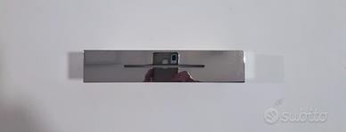 lampada a parete acciaio cromato