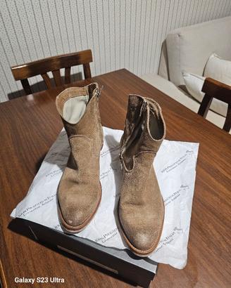 texano donna vera pelle artigianale