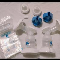 Tiralatte elettrico doppio e portatile BELLABABY