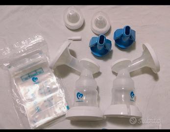 Tiralatte elettrico doppio e portatile BELLABABY