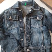 giubbino in jeans taglia 6 anni Benetton