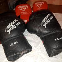 2 paia di guantoni da boxe/kickboxing 