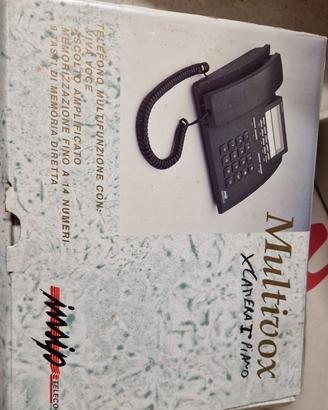 Telefono fisso Telecom "Multivox" nero