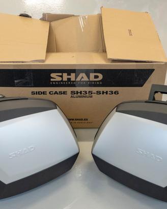 Valigie Laterali Shad per la moto