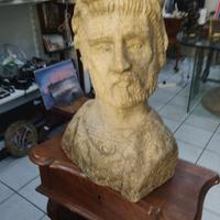 Mezzo busto in pietra antico