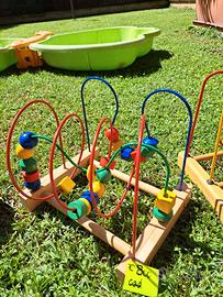 Giochi montessori in legno