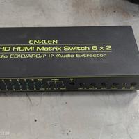 ultra hd hdmi matrix switch 4k 6x2