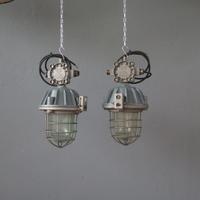 LAMPADA INDUSTRIALE RESTAURATA ANTIDEFLAGRANTE