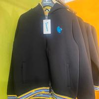 Felpa vespa V-Stripes Uomo con cappuccio NUOVA