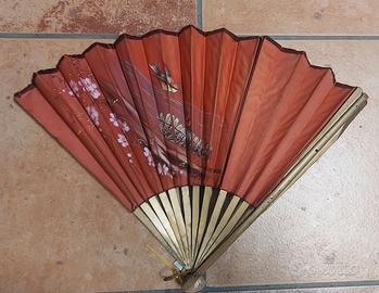 Ventaglio (fiori e uccelli)