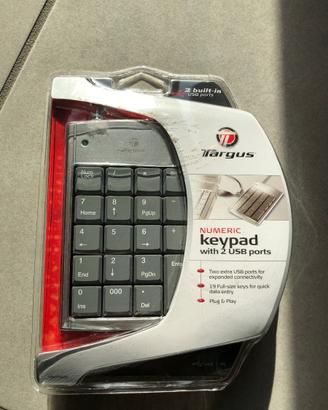 Targus Keypad NUOVO - Tastierino numerico USB