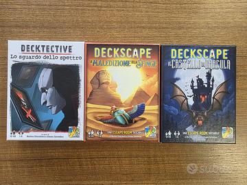 Giochi Escape Room di carte – Deckscape & Decktect