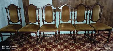 sedie ecopelle a 25 euro una e le altre 6 euro in 