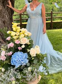 Abito cerimonia/sposa Impero couture