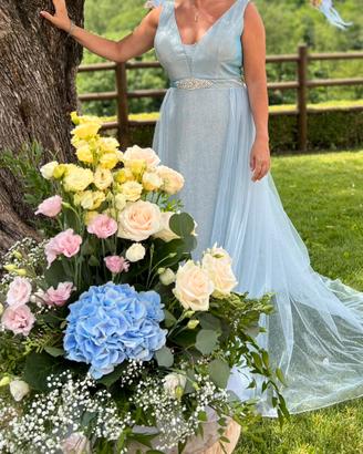 Abito cerimonia/sposa Impero couture